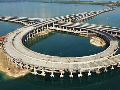 Tol di Atas Laut Segera Dioperasikan