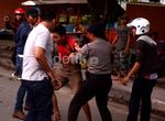 Tolak Kenaikan BBM, Mahasiswa UNM Bentrok dengan Polisi