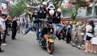 Atraksi Hell Driver juga memeriahkan acara Bogor Bike Week 2012 di Bogor Nirwana Residence.