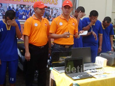 Sindikat Pencuri Motor Ditangkap