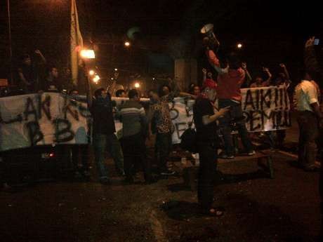 Demo Mahasiswa Tolak BBM Bubar, Lalin Priok ke Cawang Lancar