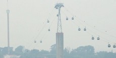 Singapura Dilanda Kabut Asap Kiriman dari Sumatera