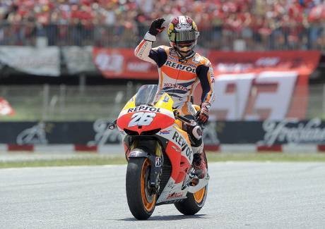 Marquez Sudah Senang Bisa Bayangi Pedrosa dan Lorenzo