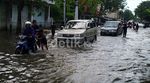 Polsek Semarang Utara Terendam Banjir