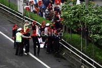 Para buruh sempat menjebol pagar tol dalam kota. Lamhot Aritonang/detikFoto.