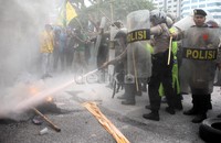 Tapi kericuhan tersebut tidak berlangsung lama. Lamhot Aritonang/detikcom