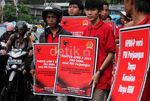 F-PDIP Aksi Simpatik Tolak Kenaikan BBM
