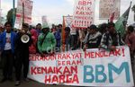 Mbok Minah Ikut Demo Tolak Kenaikan BBM