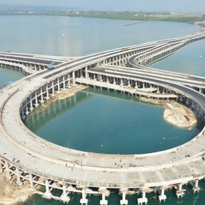 Jembatan Tol Atas Laut Bali 100% Indonesia