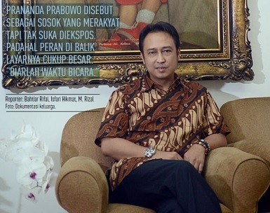 Prananda Prabowo: Biarlah Waktu yang Berbicara Prananda Prabowo: Biarlah Waktu yang Berbicara