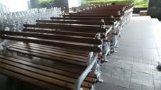 Bangku Taman Siap Hiasi Kawasan Sudirman-Thamrin di HUT Jakarta ke-486