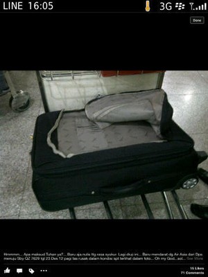 Ini Penampakan Tas Henry yang Disilet Oknum di Bandara