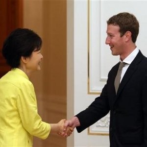 Bos Facebook Kunjungi Presiden Korsel