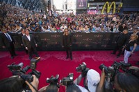 Ini dia suasana Premiere 'Word War Z' di New York. REUTERS/Lucas Jackson.