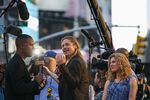 Brad Pitt di Premiere World War Z