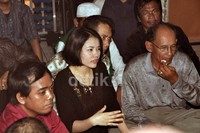 Ani keukeuh tak mau ikut sang ayah pulang. Noel/detikHOT.