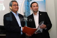 Hadir dalam acara tersebut Iwan Dwi Irwanto selaku president director dengan didampingi Arfindi Batubara selaku Marketing Director, PT American Standard Indonesia (LIXIL Group).