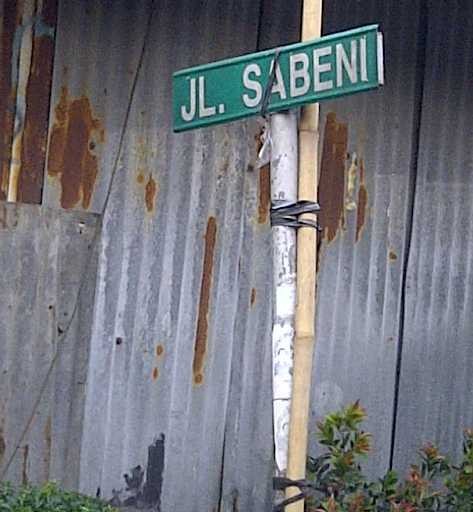 Melihat Jalan Sabeni untuk Mengenang Pendekar Tenabang