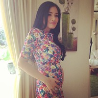 Yesss 4 months!! minta doanya ya tweeps semoga lancar dan sehat @csugiono, tulis Titi di akun Instagramnya. (Instagram)