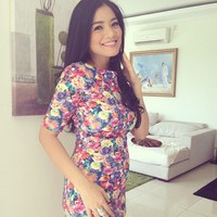 Hamil, Titi Kamal makin cantik. (Instagram)