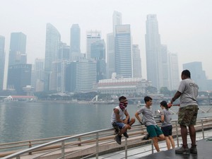 Kabut Asap Singapura di Kondisi Terburuk, Traveler Hati-hati