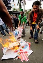 Kantor Pertamina Juga Jadi Sasaran Demo BBM