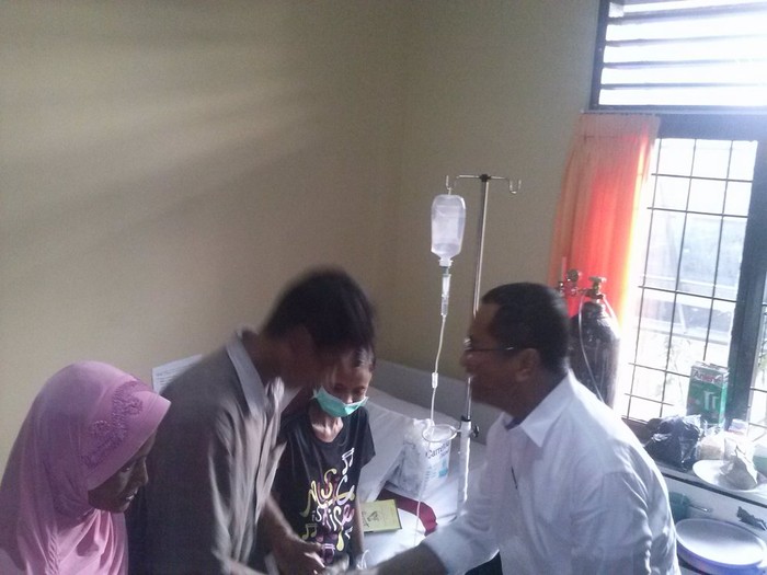 Setelah Silvia, Dahlan Iskan Kunjungi Lucky di Kramat Jati