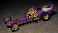 Mobil-mobilan ini adalah replika dari mobil drag legendaris Greer-Black-Prudhomme Dragster. Mobil tersebut dibuat pada tahun 1960an yang kemudian ditunggangi oleh Don 'The Snake' Prudhomme. Dia berhasil mencetak rekor NHRA. (dok Bonham)
