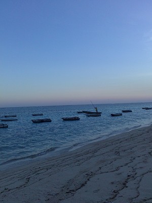 perahu petani rumput laut