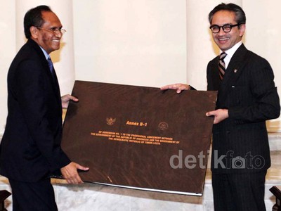 Peta Perbatasan RI-Timor Leste Disepakati