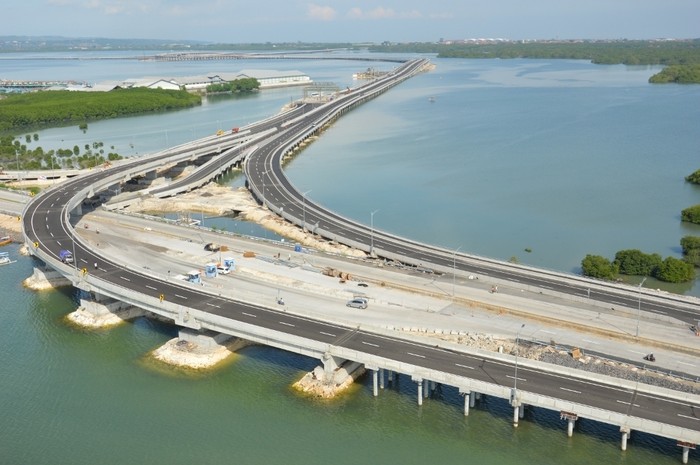 Tol Atas Laut di Bali Sudah Rampung 100%