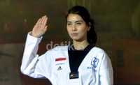     Tya didapuk menjadi pembuka dalam kejuaraan tersebut. Noel/detikHOT.