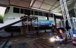 Monorel Buatan Madiun Mejeng di Monas