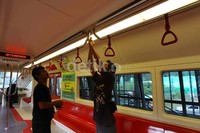 Di pameran ini pengunjung dapat melihat wujud nyata monorel dan merasakan sendiri bagaimana rasanya berkendara dengan monorel.