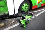 Bus Lindas Motor di Jalan MH Thamrin