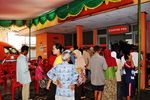 Sharif Sutardjo Pantau Pembagian Balsem
