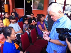Hatta, Hidayat, Djokir dan Djan Faridz Serentak Sebarkan Balsem Pagi-pagi