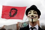 Guy Fawkes, Topeng Populer Para Demonstran