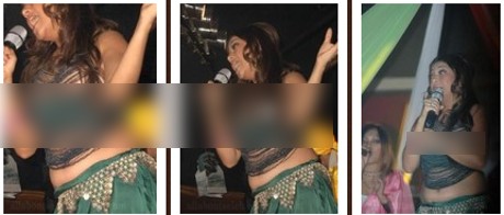 Payudara Ngintip Hingga Topless Saat Berada di Atas Panggung
