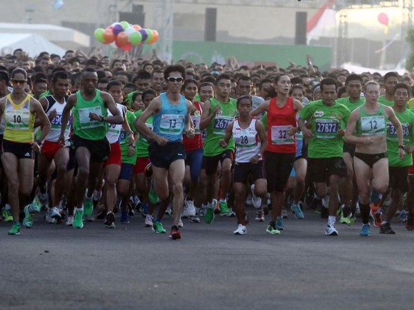 Puluhan Ribu Orang Ikuti Jakarta International 10K