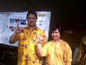 Harapan dan Komentar Cawalkot Edi dan Iswara Usai Mencoblos