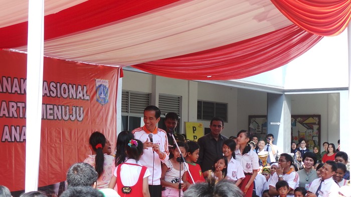 Ini Wejangan Jokowi Buat The Jakmania
