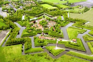 Unik! Belanda Punya Benteng Berbentuk Bintang