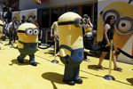 Bertabur Minions di Premiere Despicable Me 2