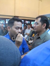 Pakai sabu, mantan vokalis The Fly, Bjah ditangkap polisi. (dok. detikHOT)