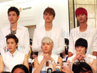 Keramahan VIXX dan GLAM di Jakarta