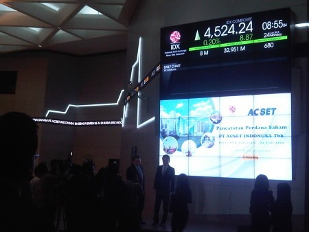 95% Saham Perdana Acset Indonusa Diborong Investor Lokal