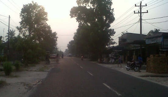 Kabut Asap Mulai Selimuti Kota Pematangsiantar dan Simalungun