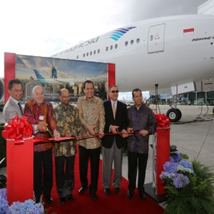 Garuda Terima Boeing 777-300ER Pesanan Pertama, Dilengkapi WiFi