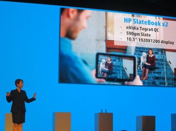     Di ajang HP World Tour 2013, yang berlangsung di Beijing, China, Yam Su Yin selaku Senior Director Consumer PC and Media Tablets Hewlett-Packard (HP) memperkenalkan sederet perangkat PC terbaru, yakni notebook, tablet, ultrabook dan PC all in one.